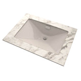 Toto Lloyd Rectangular Undermount Bathroom Sink, Cotton White