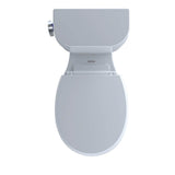 Toto EntradaE Two-Piece Round 1.28 Gpf Universal Height Toilet, Cotton White