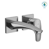 TOTO - Toto Gm 1.2 Gpm Wall-Mount Single-Handle Bathroom Faucet With Comfort Glide Technology, Polished Chrome - Polished Chrome