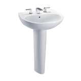 TOTO - Supreme 8'' Center Lav & Ped W/ Cefiontect Glaze -S. Beige - Sedona Beige