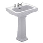 TOTO - Promenade 1-Hole 24'' Lav & Ped Ebony - Ebony