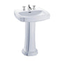 TOTO - Guinevere 1-Hole 24-3/8'' Lav & Ped-Cotton - Cotton