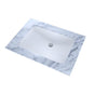 TOTO - Toto 21-1/4'' X 14-3/8'' Large Rectangular Undermount Bathroom Sink With Cefiontect, Cotton White - Cotton White