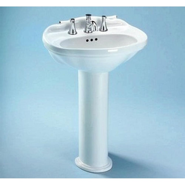 TOTO - Whitney Pedestal Lavatory 8'' Center Hole - Cotton - Cotton