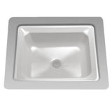 TOTO - Toto Guinevere Rectangular Undermount Bathroom Sink With Cefiontect, Colonial White - Colonial White