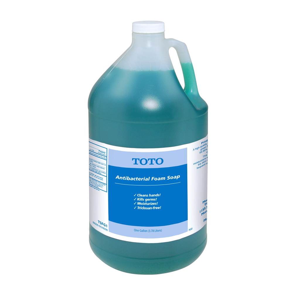 TOTO - Toto Antibacterial Foam Soap Pack Of Four 1 Gallon Bottles - Green