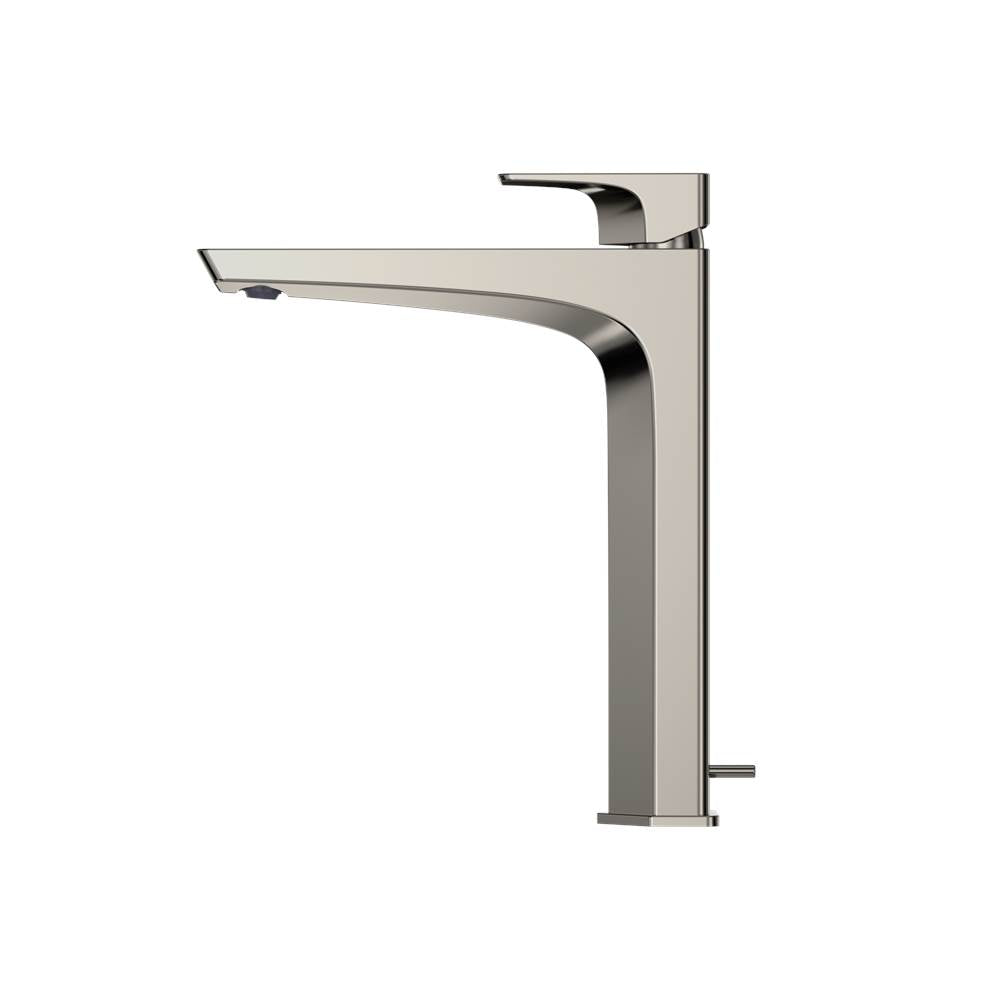 Toto Ge 1.2 Gpm Single Handle Vessel Bathroom Sink Faucet With Comfort Glide Technology, Brushed Nickel