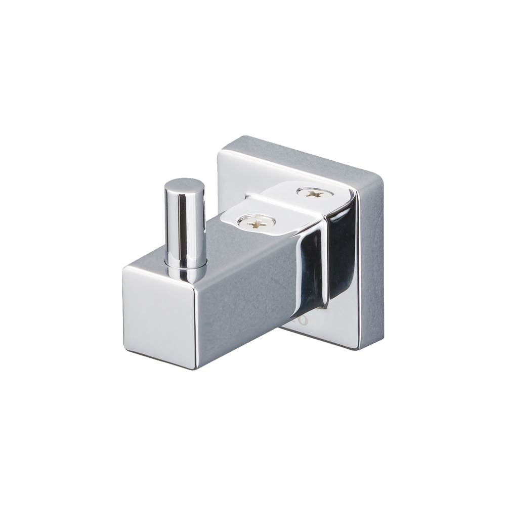 TOTO - Toto L Series Square Robe Hook, Polished Chrome - Polished Chrome