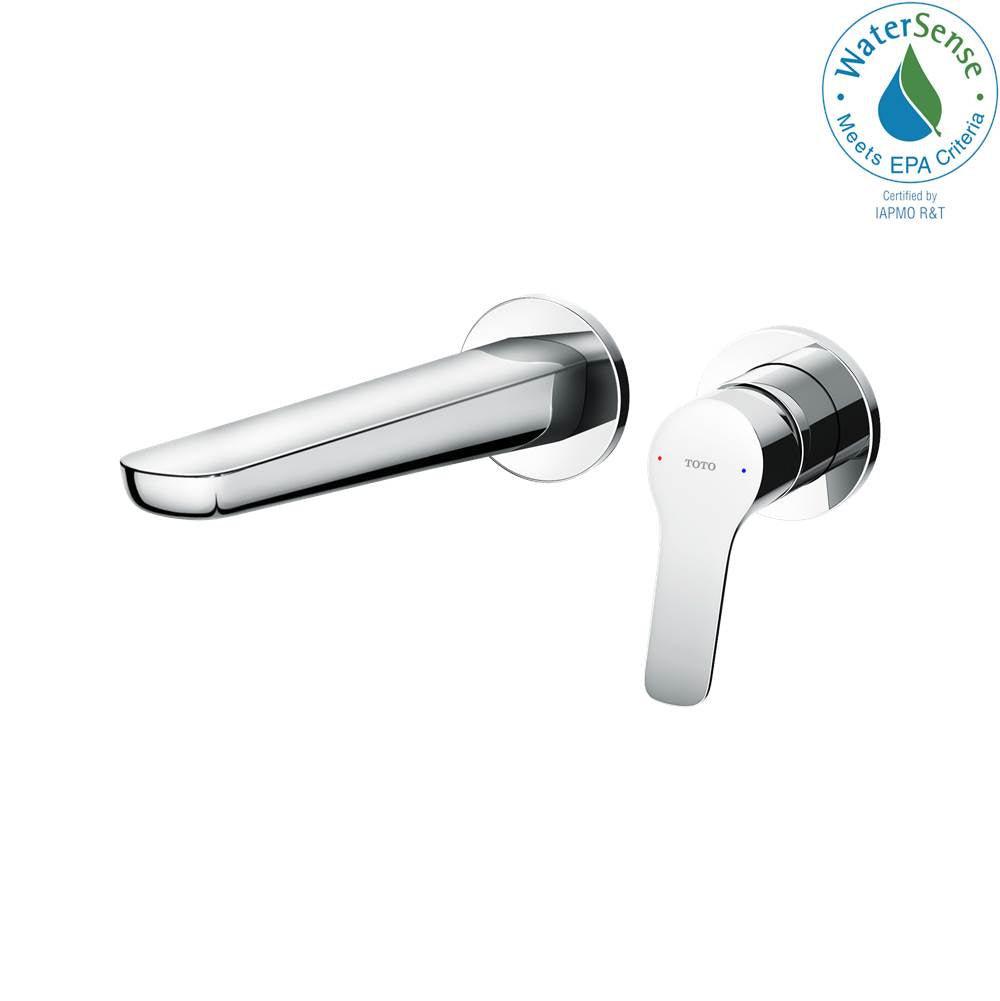 TOTO - Toto Gs 1.2 Gpm Wall-Mount Single-Handle Bathroom Faucet With Comfort GlideE Technology, Polished Chrome - Polished Chrome