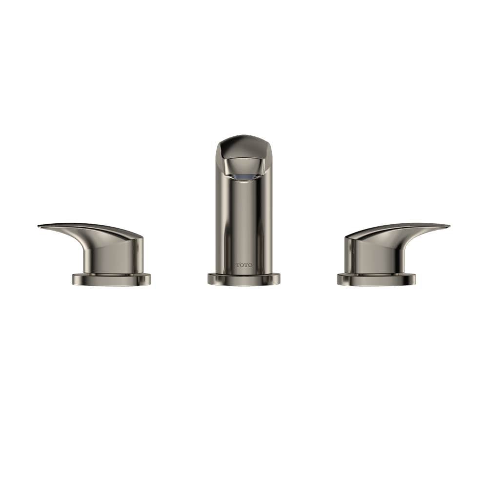 Toto Gm 1.2 Gpm Two Handle Widespread Bathroom Sink Faucet, Brushed Nickel