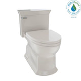 TOTO - TOTO Eco Soir1/2e One Piece Elongated 1.28 GPF Universal Height Skirted Toilet with CEFIONTECT, Bone - Bone