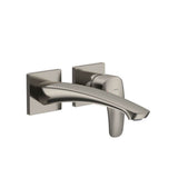 Toto Gm 1.2 Gpm Wall-Mount Single-Handle Long Bathroom Faucet With Comfort Glide Technology, Brushed Nickel