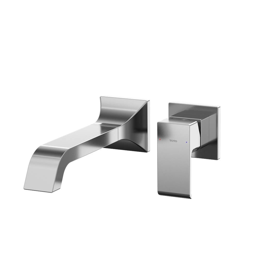 Toto Gc 1.2 Gpm Wall-Mount Single-Handle Long Bathroom Faucet With Comfort Glide Technology, Brushed Nickel