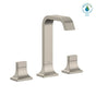 TOTO - Toto Gc 1.2 Gpm Two Handle Widespread Bathroom Sink Faucet, Brushed Nickel - Brushed Nickel