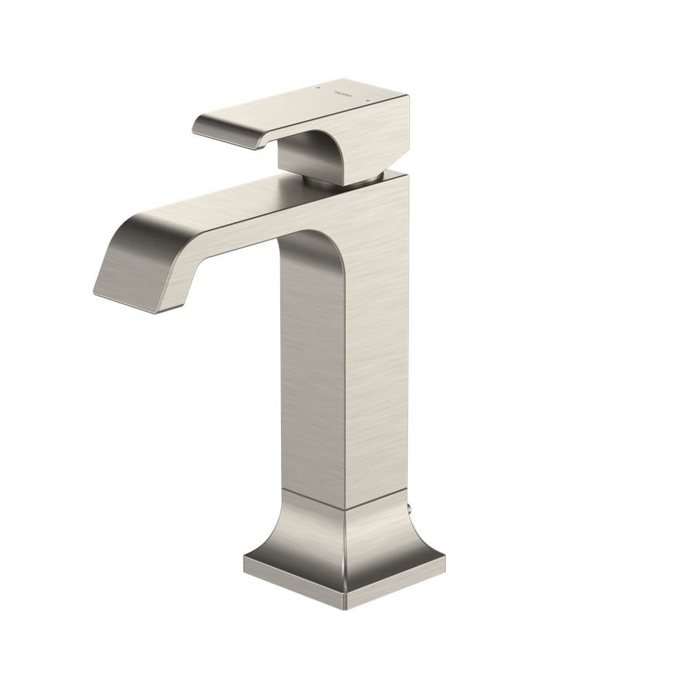 Toto Gc 1.2 Gpm Single Handle Semi-Vessel Bathroom Sink Faucet With Comfort Glide Technology, Brushed Nickel