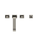 Toto Gc Two-Handle Deck-Mount Roman Tub Filler Trim With Handshower, Brushed Nickel