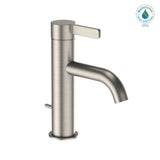 TOTO - Toto Gf Series 1.2 Gpm Single Handle Bathroom Sink Faucet With Comfort Glide Technology And Drain Assembly, Brushed Nickel - Brushed Nickel