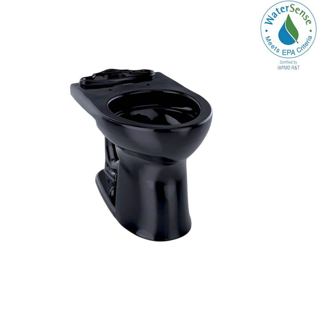 TOTO - Toto Drake II Universal Height Round Toilet Bowl, Ebony - Ebony