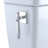 TOTO Aimes One-Piece Elongated 1.28 GPF Toilet with CEFIONTECT and SoftClose Seat, WASHLET+ Ready, Cotton White
