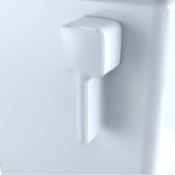 TOTO - Trip Lever Handle W/ Spud And Mounting Nut, Left Hand - Cotton White