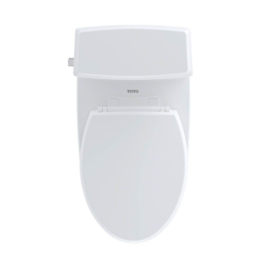 Toto Connelly Two-Piece Elongated Dual-Max, Dual Flush 1.28 And 0.9 Gpf Universal Height Toilet, Ebony