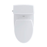 Toto Connelly Two-Piece Elongated Dual-Max, Dual Flush 1.28 And 0.9 Gpf Universal Height Toilet, Ebony