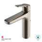 TOTO - Toto Gs Series 1.2 Gpm Single Handle Bathroom Faucet For Semi-Vessel Sink With Comfort Glide Technology And Drain Assembly, Brushed Nickel - Brushed Nickel