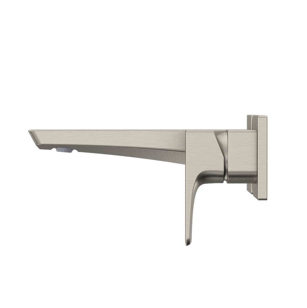 Toto Ge 1.2 Gpm Wall-Mount Single-Handle Bathroom Faucet With Comfort Glide Technology, Brushed Nickel