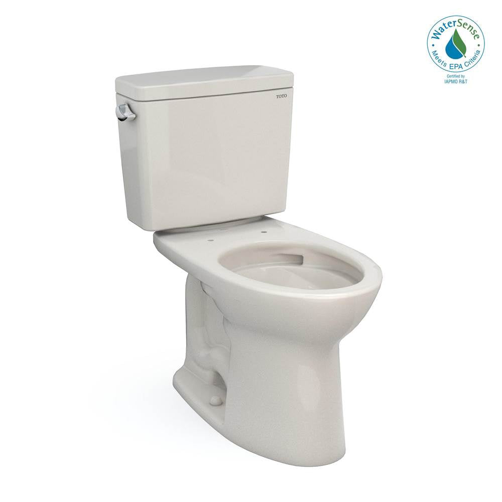 TOTO - Toto Drake Two-Piece Elongated 1.28 Gpf Universal Height Tornado Flush Toilet With Cefiontect, Sedona Beige - Sedona Beige