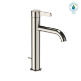 TOTO - Toto Gf 1.2 Gpm Single Handle Semi-Vessel Bathroom Sink Faucet With Comfort Glide Technology, Polished Nickel - Polished Nickel