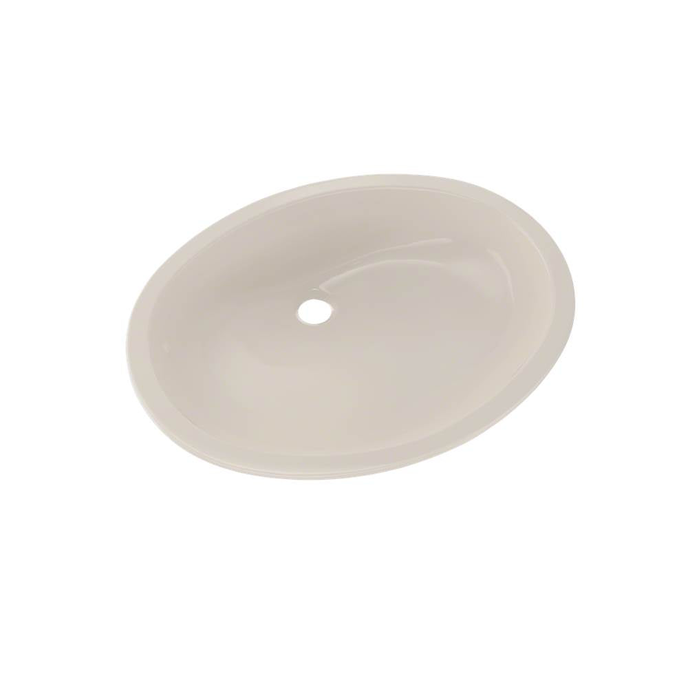 TOTO - Toto Dantesca Oval Undermount Bathroom Sink With Cefiontect, Sedona Beige - Sedona Beige