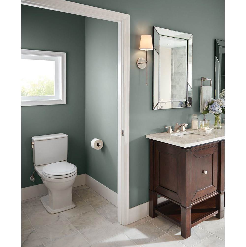 Toto Connelly Two-Piece Elongated Dual-Max, Dual Flush 1.28 And 0.9 Gpf Universal Height Toilet, Ebony