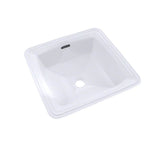 TOTO - Toto ConnellyE Square Undermount Bathroom Sink With Cefiontect, Cotton White - Cotton White