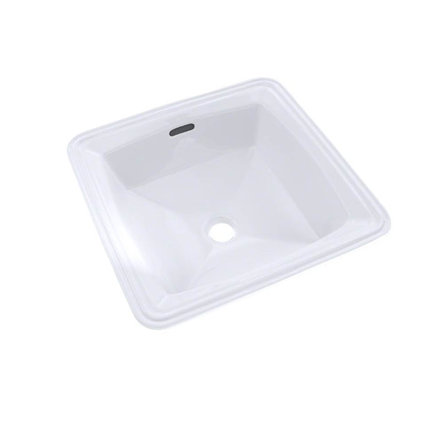 TOTO - Toto ConnellyE Square Undermount Bathroom Sink With Cefiontect, Cotton White - Cotton White