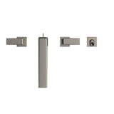 Toto Gb Two-Handle Deck-Mount Roman Tub Filler Trim With Handshower, Brushed Nickel