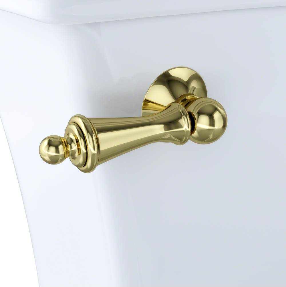 TOTO - Trip Lever - Polished Brass For Clayton Toilet - Polished Brass