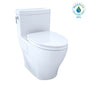 TOTO - TOTO Aimes WASHLET+ One-Piece Elongated 1.28 GPF Universal Height Skirted Toilet with CEFIONTECT, Sedona Beige - Sedona Beige