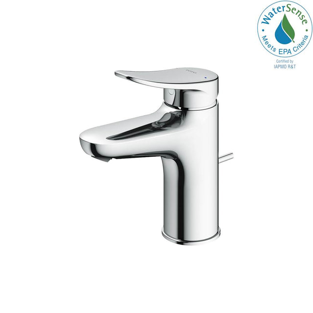TOTO - Toto Lf Series 1.2 Gpm Single Handle Bathroom Sink Faucet With Drain Assembly, Polished Chrome - Polished Chrome