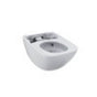 TOTO - TOTO NEOREST WX2E Dual Flush 1.2 or 0.8 GPF Wall-Hung Toilet Bowl Unit, Cotton White - Cotton White