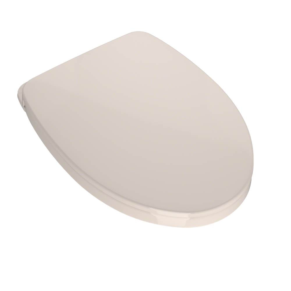 TOTO SoftClose Slow Close Elongated Toilet Seat and Lid, Cotton White