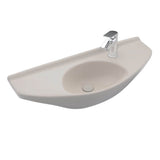TOTO - Toto Oval Wall-Mount Bathroom Sink With Cefiontect, Sedona Beige - Sedona Beige