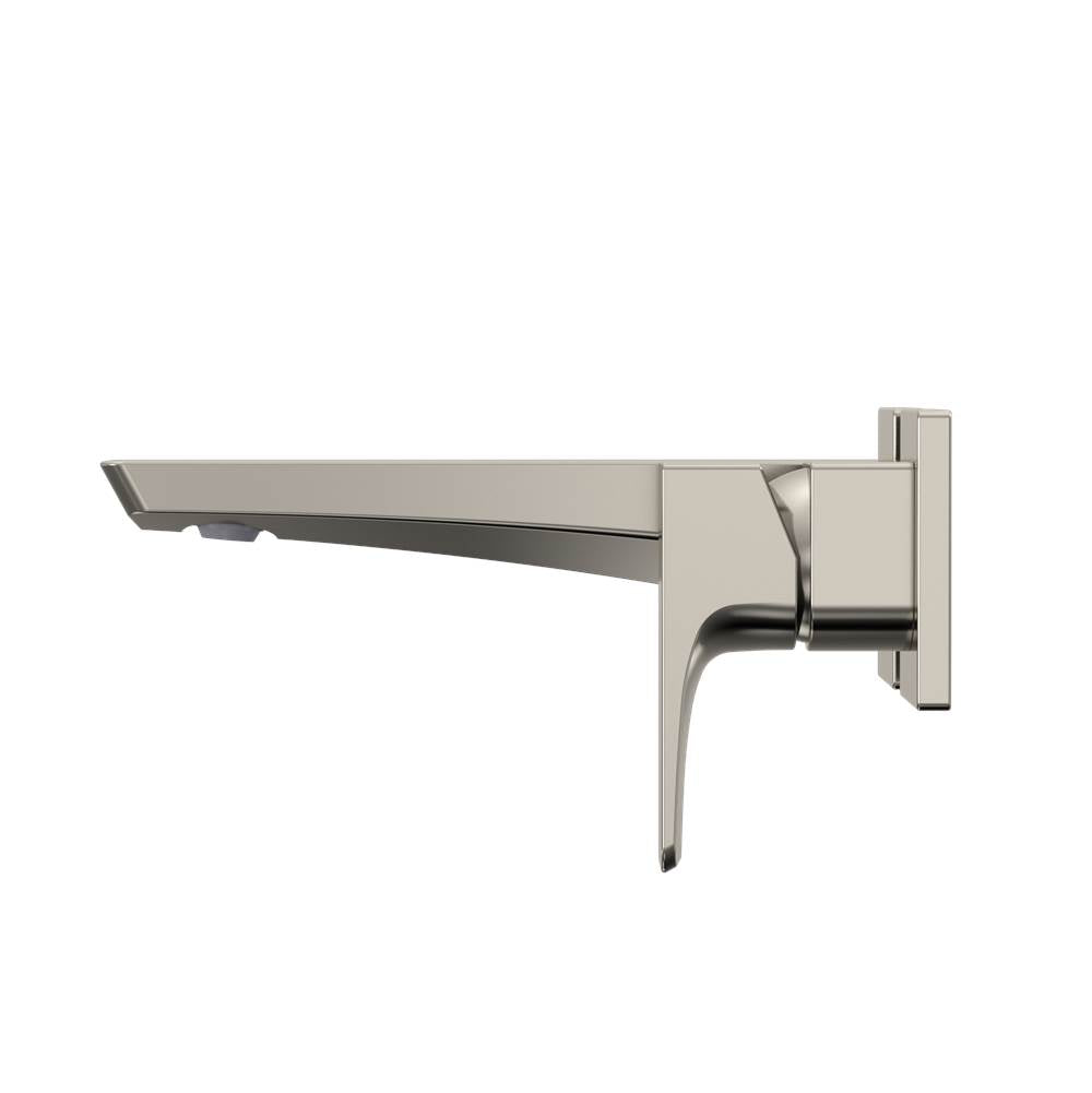 Toto Ge 1.2 Gpm Wall-Mount Single-Handle Bathroom Faucet With Comfort Glide Technology, Brushed Nickel