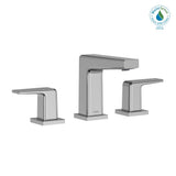 TOTO - Toto Gb Series 1.2 Gpm Two Handle Widespread Bathroom Sink Faucet With Drain Assembly, Polished Chrome - Polished Chrome