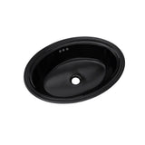 TOTO - Toto Dartmouth 18-3/4'' X 13-3/4'' Oval Undermount Bathroom Sink, Ebony - Ebony