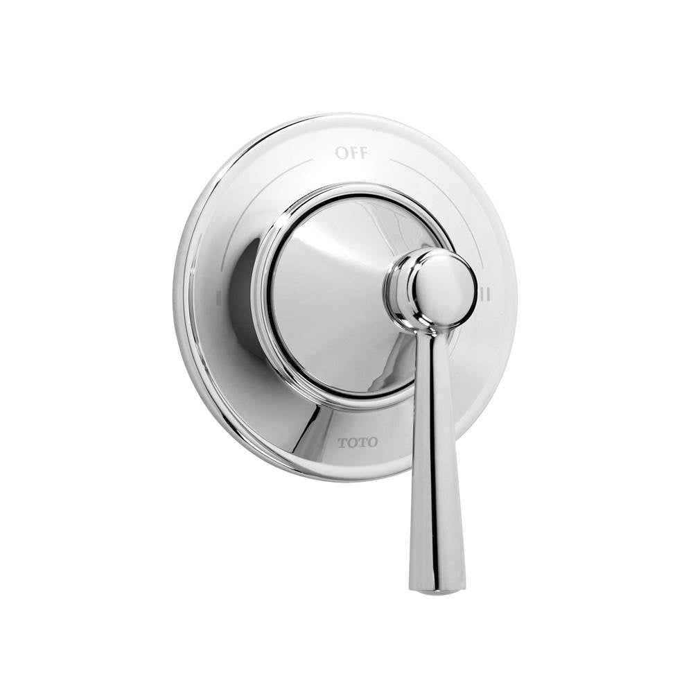 TOTO - Toto SilasE Two-Way Diverter Trim With Off, Polished Chrome - Polished Chrome