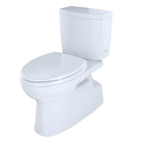 Toto Vespin II 1G Two-Piece Elongated 1.0 Gpf Universal Height Skirted Design Toilet With Cefiontect, Cotton White