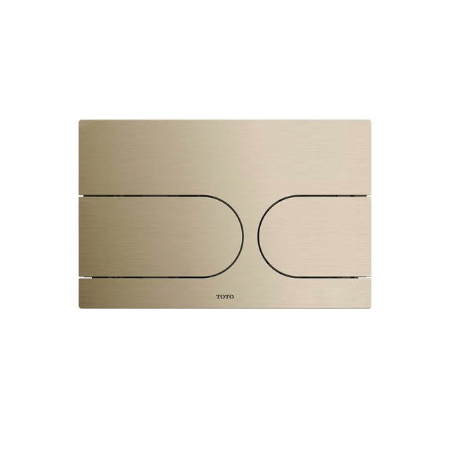 TOTO - TOTO  Round Push Button Plate for NEOREST In-Wall Tank Unit, White Glass - White