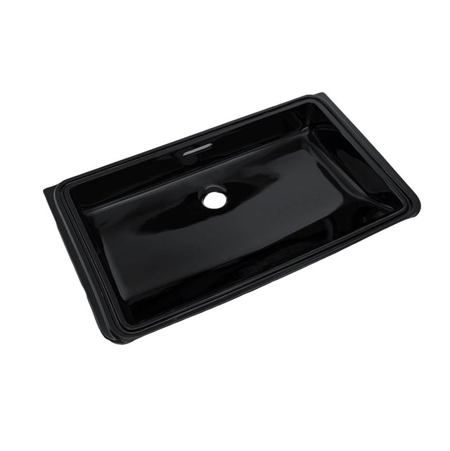 TOTO - Toto Rectangular Undermount Bathroom Sink, Ebony - Ebony