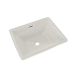 TOTO - Toto Promenade Rectangular Undermount Bathroom Sink, Colonial White - Colonial White