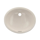 Toto Rendezvous Oval Undermount Bathroom Sink With Cefiontect, Cotton White